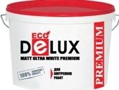 Водно-дисперсионная краска Delux Premium для внутренних работ