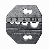 Сменные матрицы для ПК-20П+, опрессовка неизолированных наконечников и гильз (точка) Shtok