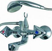 Смеситель для ванны двуручный с поворотным изливом STC серии Demetra