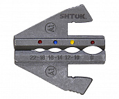 Сменные матрицы для опрессовки изолированных наконечников в термоусаживаемой изоляции (овал) тип А1 Shtok