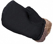 Рукавицы утепленные натуральный мех