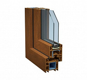 Профиль Novotex внешняя ламинация "Золотой дуб 2178001"