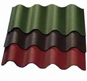 Волнистый битумный лист Ондулин Аквалайн матовый + 20 гвоздей и шляпок