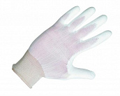 Перчатки нейлоновые Black/White с ПВХ