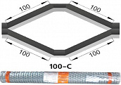 Сетка Штрек кладочная 100-c