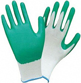 Перчатки нейлоновые с нитриловым покрытием