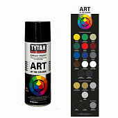 TYTAN Professional Art of the colour краска аэрозольная черная матовая 9004