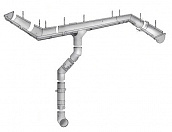 Водосточная система овального сечения Terrain