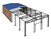 Многофункциональная конструкция утепленная быстровозводимая (18*60*4)
