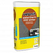 Армировочно-клеевая смесь для работ при отрицательной температуре Weber.Therm S100 Winter