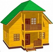 Проект дома-48 из бруса