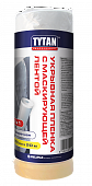 TYTAN Professional укрывная пленка с маскирующей лентой 270см х 20м прозрачная