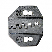 Сменные матрицы для ПК-20П+, опрессовка неизолированных втулочных наконечников (трапеция) 0.5 - 6.0 мм Shtok