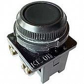 Кнопка КЕ-011 исп2(1но+1нз) чер.кн.