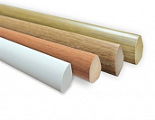 Штапик под стеклопакет бел.(6,0м)  P400/35