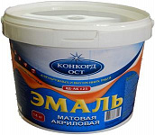 Конкорд ОСТ эмаль FINCOR полуглянцевая ВД-АК 125  	 	